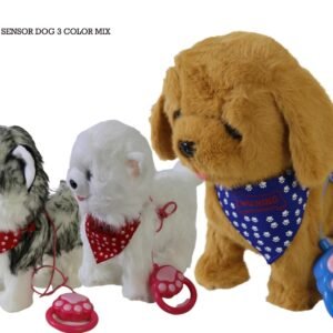 Walking Plush Dog Toy with Remote Leash
