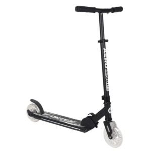 Black Foldable Kids Kick Scooter