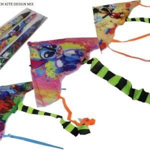 Colorful Kids Kite Assorted Designs with Tails