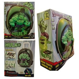 Hulk Carry Case Parking Garage Playset