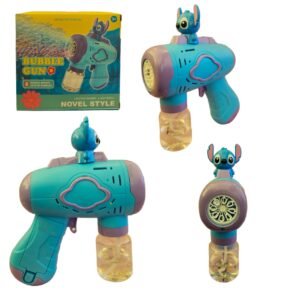 Cartoon Electric Bubble Gun Toy