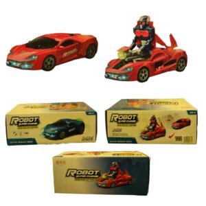 Transforming Robot Sports Car Toy