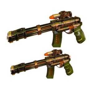 Rapid Fire Rotating Barrel Toy Gun