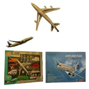 Airplane Adventure Playset with Vehicles