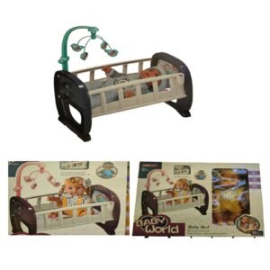 Baby Doll Cradle Play Set