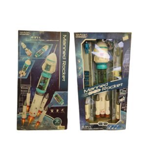 Space Mission Manned Rocket Play Set