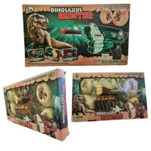 Dinosaur Hunter Foam Dart Blaster Set