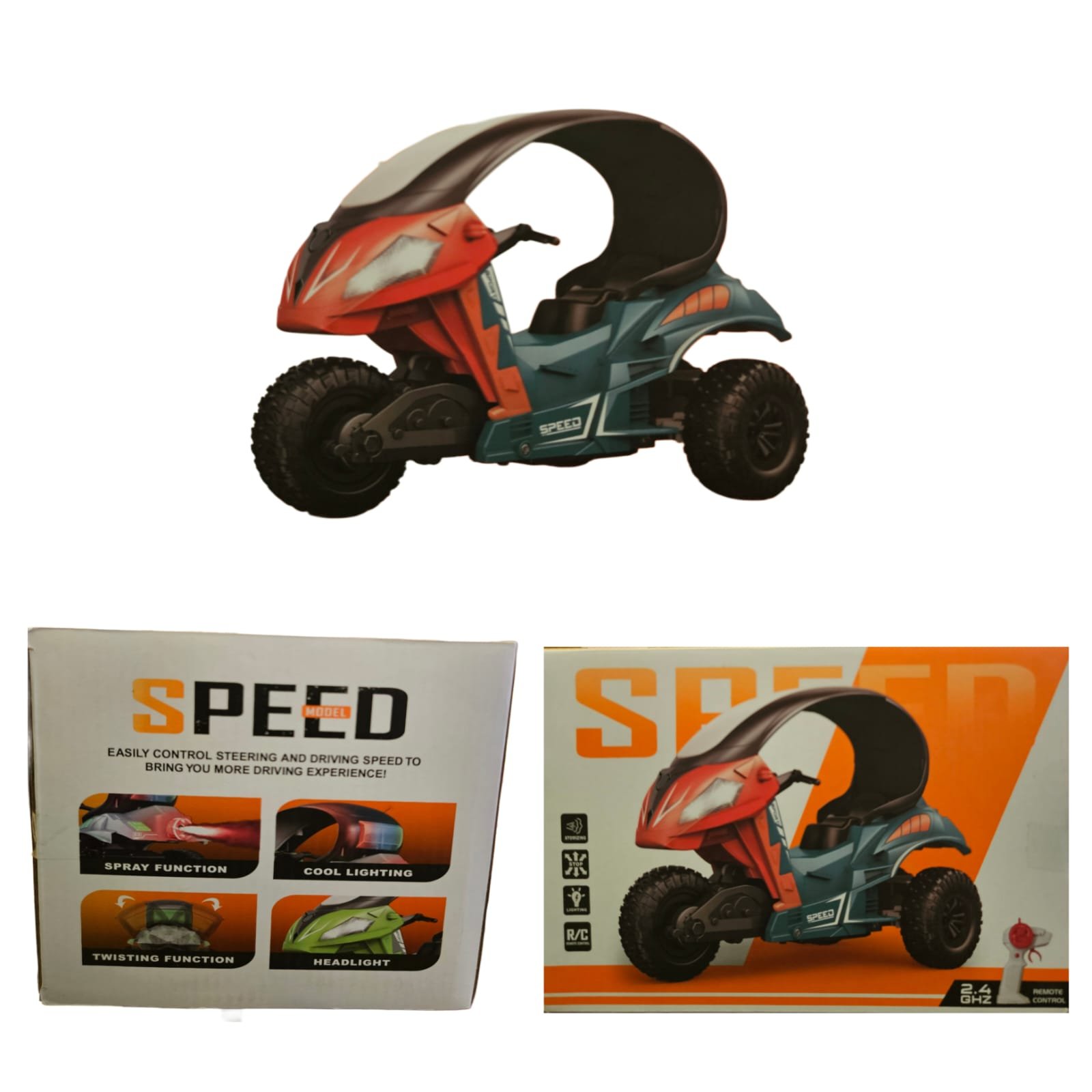 Remote Control Spray Drift Trik
